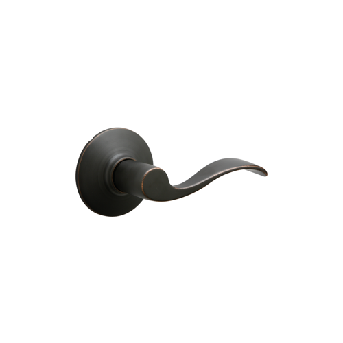 Keyless Inside of F60 Accent Lever, Left Hand, Triple Option Adjustable Backset, 716 Aged Bronze