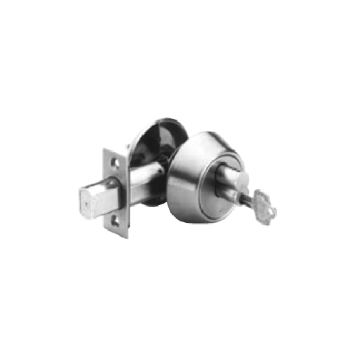 Marks Hardware 130RM/32D-4 SFIC Double Cylinder Deadbolt, Small Format IC, Less Cores, 2-3/4" Backset, Grade 1, Stainless Steel US32D/630