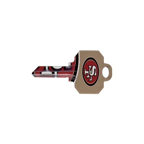Ilco Unican Corporation SC1-NFL-49ERS Team Key NFL San Francisco 49ers