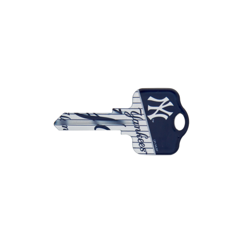 Ilco Unican Corporation KW1-MLB-YANKEES Team Key MLB New York Yankees Painted