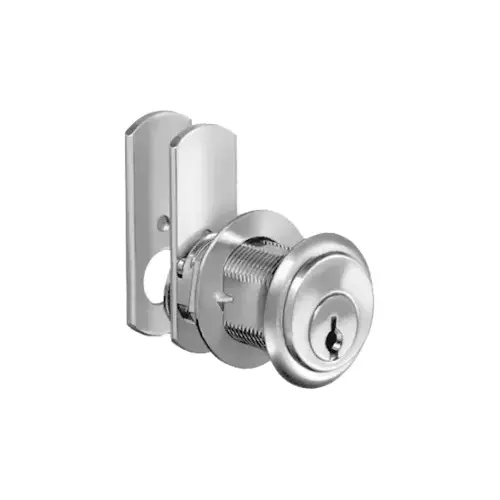 Pin Cam Lock 15/16" Satin Chrome