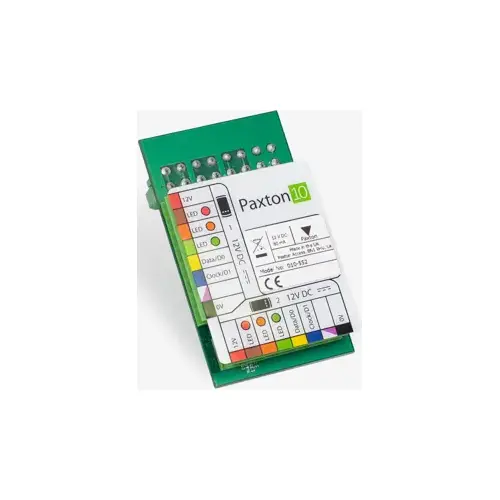 Paxton Access INC. 010-552-US Paxton10, Reader Converter, 12VDC, 2 Reader Connections, UL, FCC