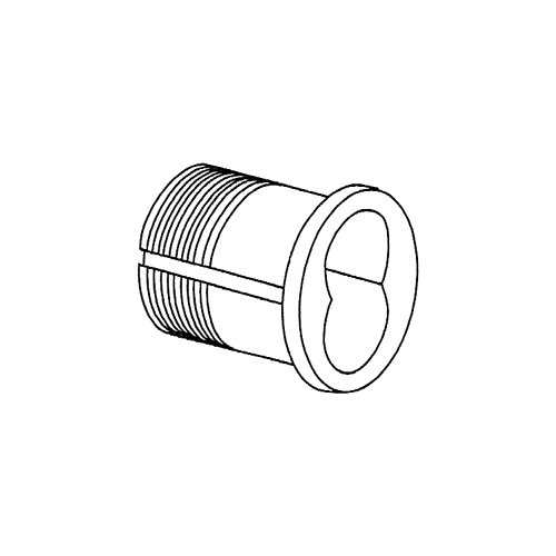 Mortise Cylinder LC w/ Ring CT-Z01 Satin Chrome