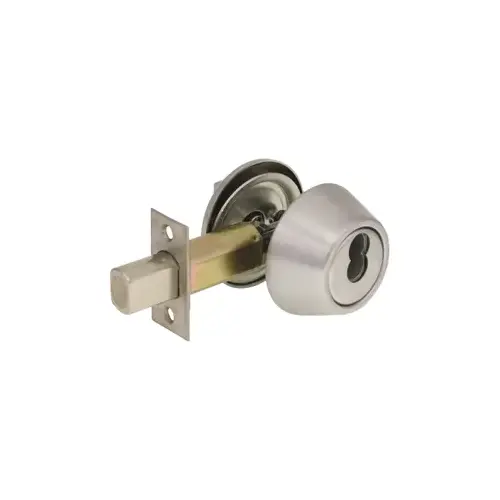 Deadbolt - Single Cylinder, Satin Chrome US26D, Grade 1, SFIC Less Core