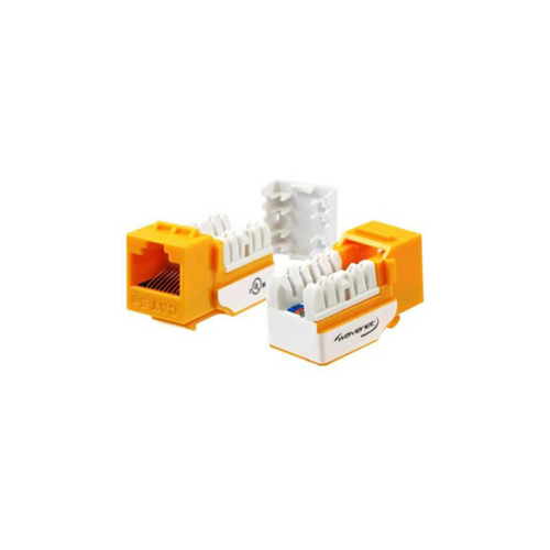 CAT5E Keystone Jack (EA) - Orange