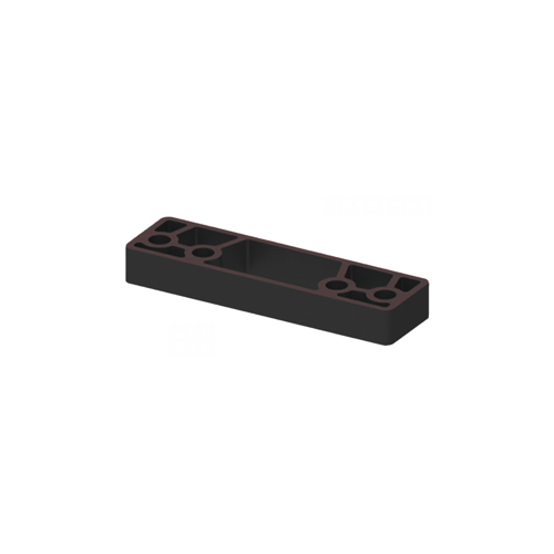 Blade Stop Spacer, 1/2", 695 Dark Bronze Powder Coat