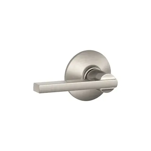 Schlage Lock Company F59LAT619 12-326 Keyless Inside of F60 Latitude Lever, Triple Option Adjustable Backset, 619/US15 Satin Nickel