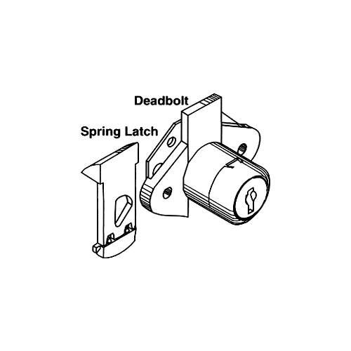 Disc Drawer Lock 3/4"