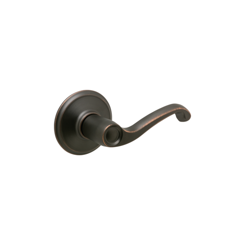 Keyless Inside of F60 Flair Lever, Left Hand, Triple Option Adjustable Backset, 716 Aged Bronze