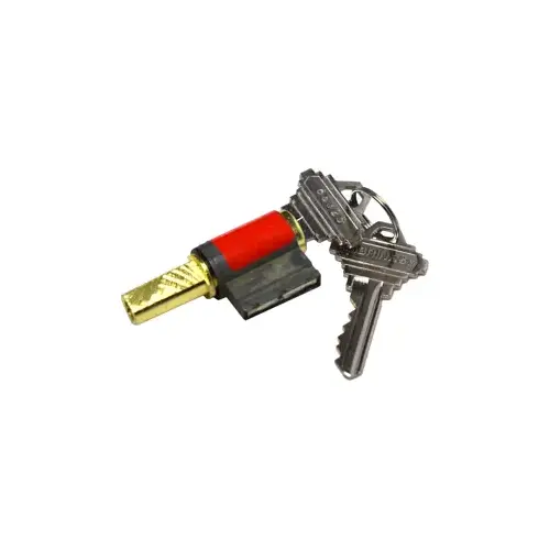 Brinks Home Security 865-00052-12KD SC1 PB-ISO Polished Brass Cylinder Only for Levers