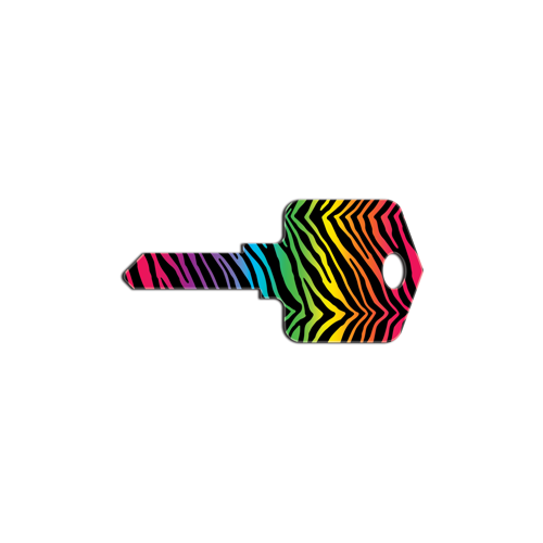 Kool Keys Rainbow Zebra