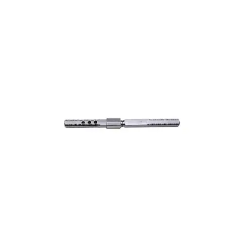 Progressive Hardware Co Inc 45-20-1/2SPH Swivel Spindle, 9/32" Square, 4-3/4" Long, Threaded 3/8-20 Both Ends, with One 3/8" Solid Center and 3 Pin Holes