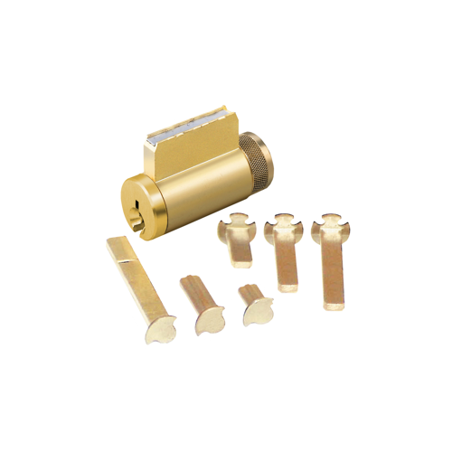 Ilco Unican Corporation KIKSCC/K5-04-0B Universal Knob/Lever Cylinder 5-Pin SCH C-K Satin Brass