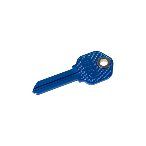 Lucky Line Products 15530 Magnetic Key Kwikset Blue 1/Card