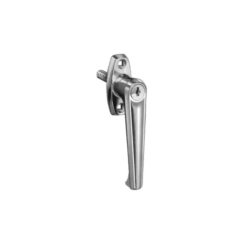 L Handle 1-3/4" Post 1" Long Satin Chrome