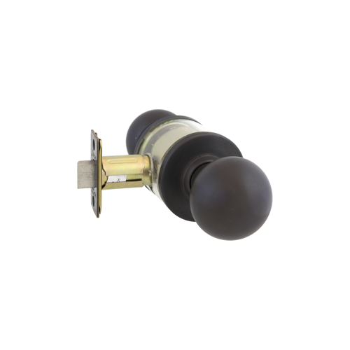 Passage Ball Knob, 2-3/4" Backset, Grade 2, Oil Rubbed Bronze US10B/613