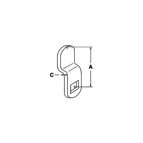 Offset Cam 1-1/8" x 1/2" x 1/16"