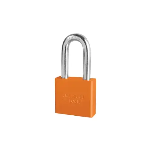 Padlock 2" Shackle Aluminum Orange