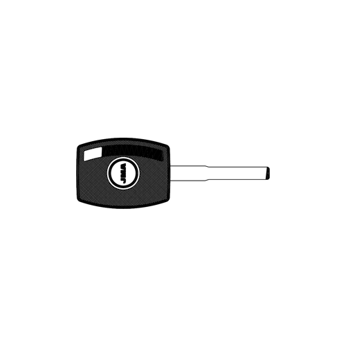 JMA TPX2FO24P Ford Cloneable Transponder Key Blank