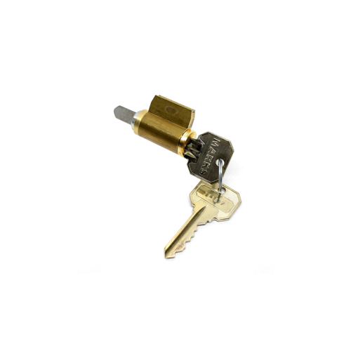 Cylinder, Conventional, Marks C Keyway, 6 Pin, Bright Brass US3/605