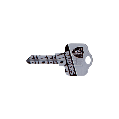 Ilco Unican Corporation KW1-NFL-RAIDERS Team Key NFL Oakland Raiders Painted