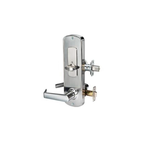 Interconnect Passage Augusta Lever x Single Cylinder Deadbolt, Schlage C Keyway, Keyed Different, RC Adjustable Backset 2-3/8" - 2-3/4", Grade 2, Satin Nickel 619