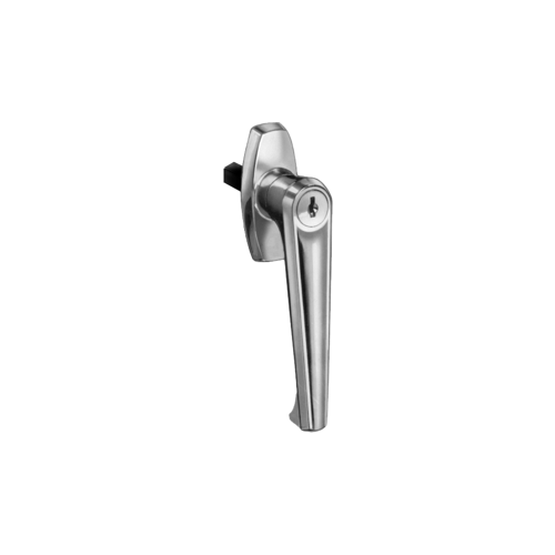 L Handle 1-1/2" Post 1" Long Satin Chrome