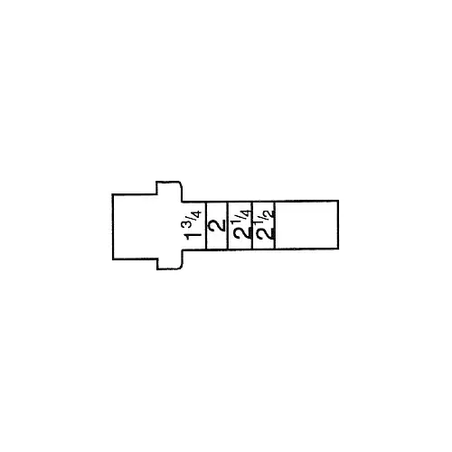 Medeco Security Locks CT-Y90 T Turn Tailpiece