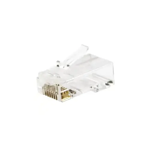 Wavenet RJ45-CAT6UTP-100PK RJ-45 CAT6 Modular Plugs (100 Pack)