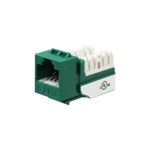 Wavenet 6EKSJGN CAT6 Keystone Jack (EA) - Green