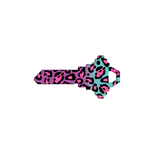 Happy Keys Fashion Leopard