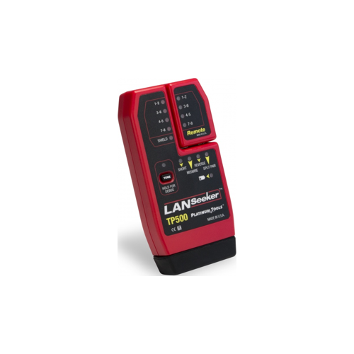 Platinum Tools TP500C LanSeeker Cable Tester Clamshell