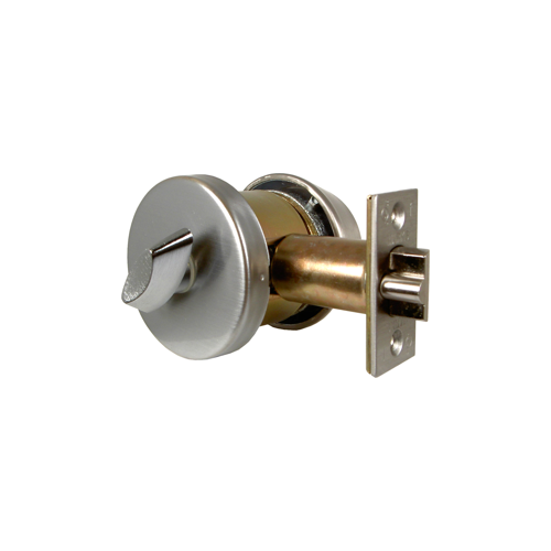 Gate Lock Single Cylinder, Marks C Keyway, 6 Pin, 2-3/8" Backset, Stainless Steel US32D/630