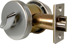 Marks Hardware 145K/32D-E11 Gate Lock Single Cylinder, Marks C Keyway, 6 Pin, 2-3/8" Backset, Stainless Steel US32D/630