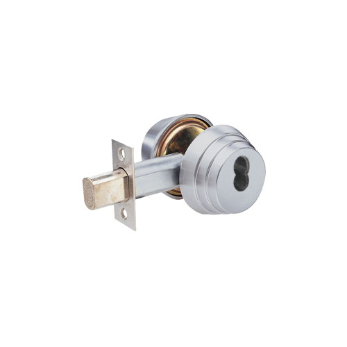 Arrow Lock E61-26D-IC-2 3/4BS Deadbolt Single Cylinder, SFIC Less Core, 2-3/4" Backset, Grade 2, Satin Chrome US26D/626