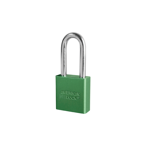 Padlock 2" Shackle Aluminum Green