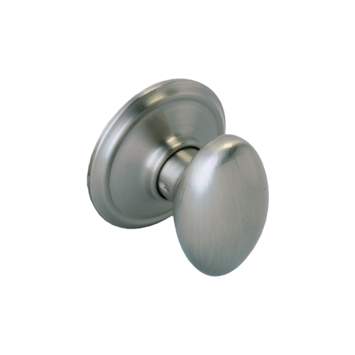 Keyless Inside of F60 Siena Knob, Triple Option Adjustable Backset, 619/US15 Satin Nickel