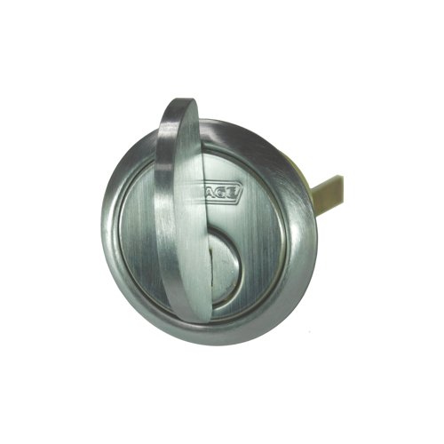 ADA Thumbturn Rim Cylinder, Satin Chrome