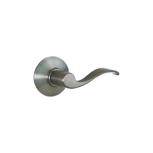 Keyless Inside of F60 Accent Lever, Left Hand, Triple Option Adjustable Backset, 620 Antique Pewter Satin Nickel