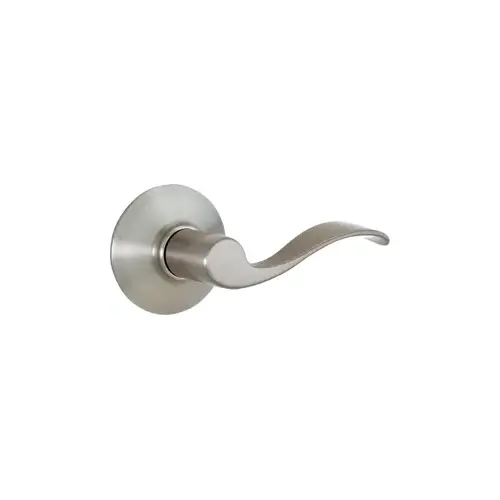 Schlage Lock Company F59ACC619LH 12-326 Keyless Inside of F60 Accent Lever, Left Hand, Triple Option Adjustable Backset, 619/US15 Satin Nickel