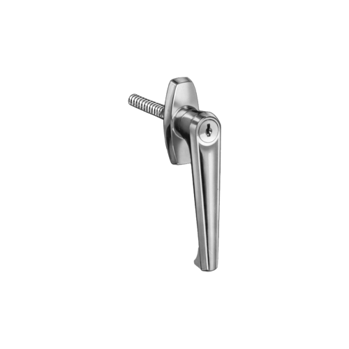 L Handle 1-3/4" Post 3" Long Satin Chrome