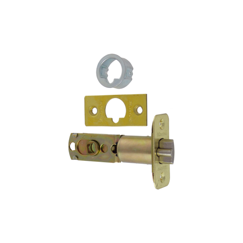 Deadlatch 6-Way Adjustable Polished Brass