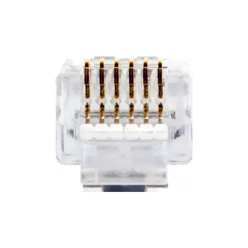 Platinum Tools 100026C EZ-RJ12/11 Connector 50 Piece Clamshell