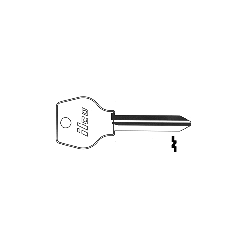 Mazda Key Blank MA10