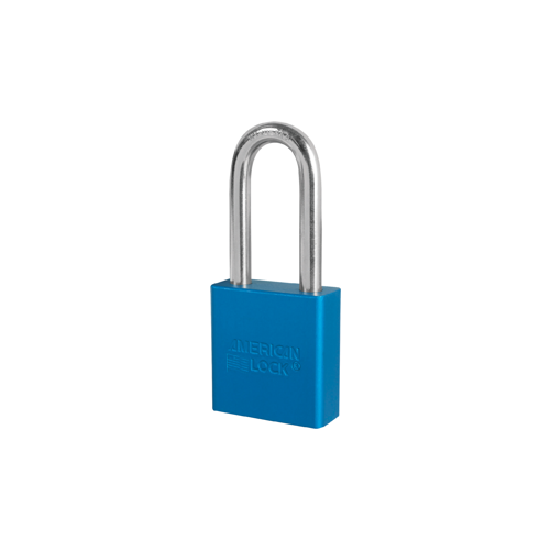 Padlock 2" Shackle Aluminum Blue