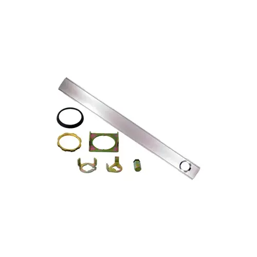 35A/98 Cylinder Dogging Conversion Kit, Fits 3ft - 4ft Devices, 628/US28 Anodized Aluminum