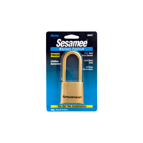 Sesamee Marine Brass Padlock