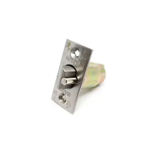 Deadlatch 2-3/8" Backset, 1" x 2-1/4", Stainless Steel US32D/630