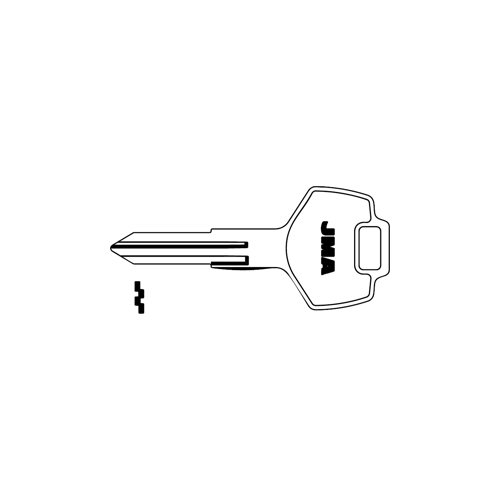 Nissan Key Blank DA25 X123 - pack of 10