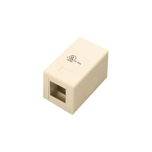 Wavenet SMB-1IV Surface Mount Boxes 1 Keystone - Ivory